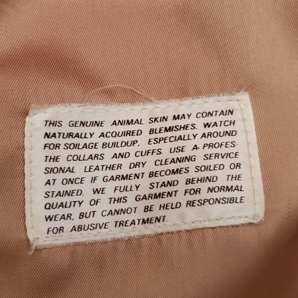 Men's 40 L Brown Leather Jacket - Picture 5 of 14